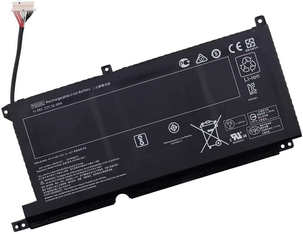 Accu voor PG03XL HSTNN-DB9G HP Pavilion Gaming 15-DK0020TX DK0021TX DK0131TX HSTNN-DB9G (compatible)